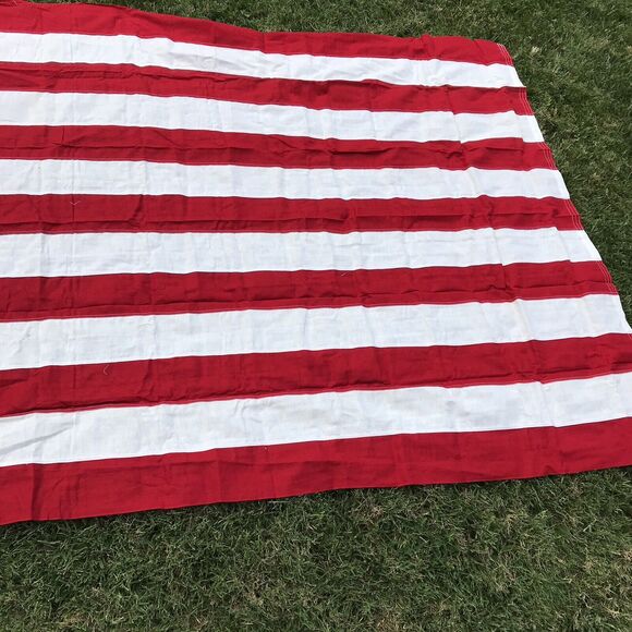 Vintage USA Valley Forge Flag American 50 Stars Large 4.5 x 9.5 Grommets 112x57 - Picture 3 of 9
